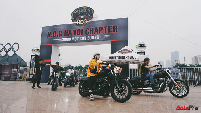 Day Of H.O.G 2018 quy tụ hơn 100 chiếc Harley-Davidson trên khắp mọi miền tổ quốc.